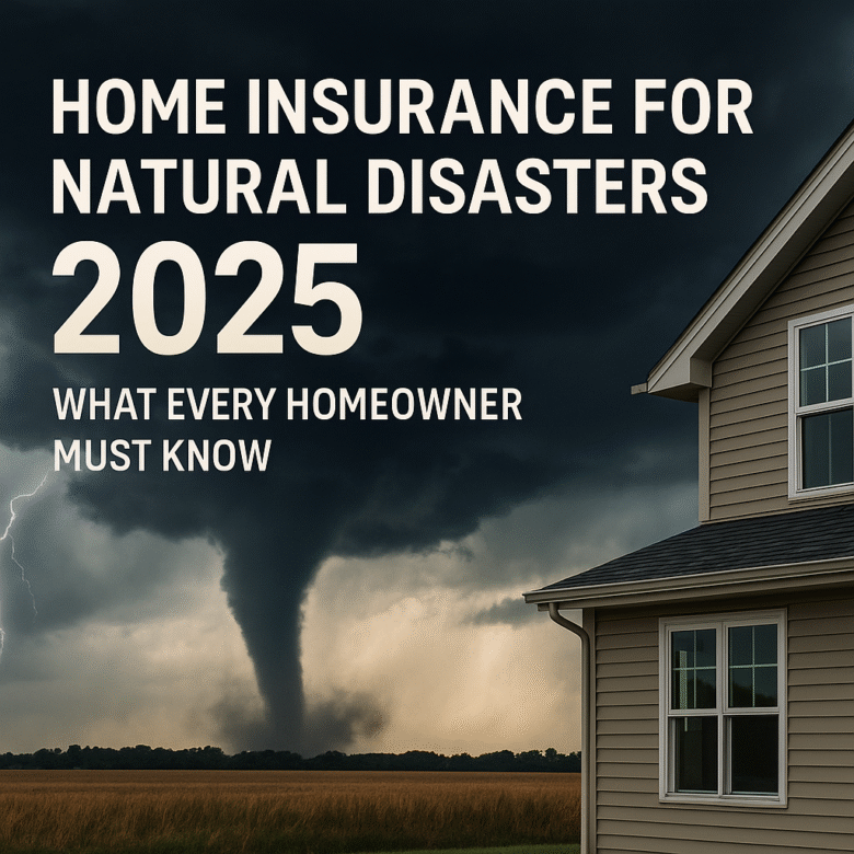 Home Insurance for Natural Disasters 2025