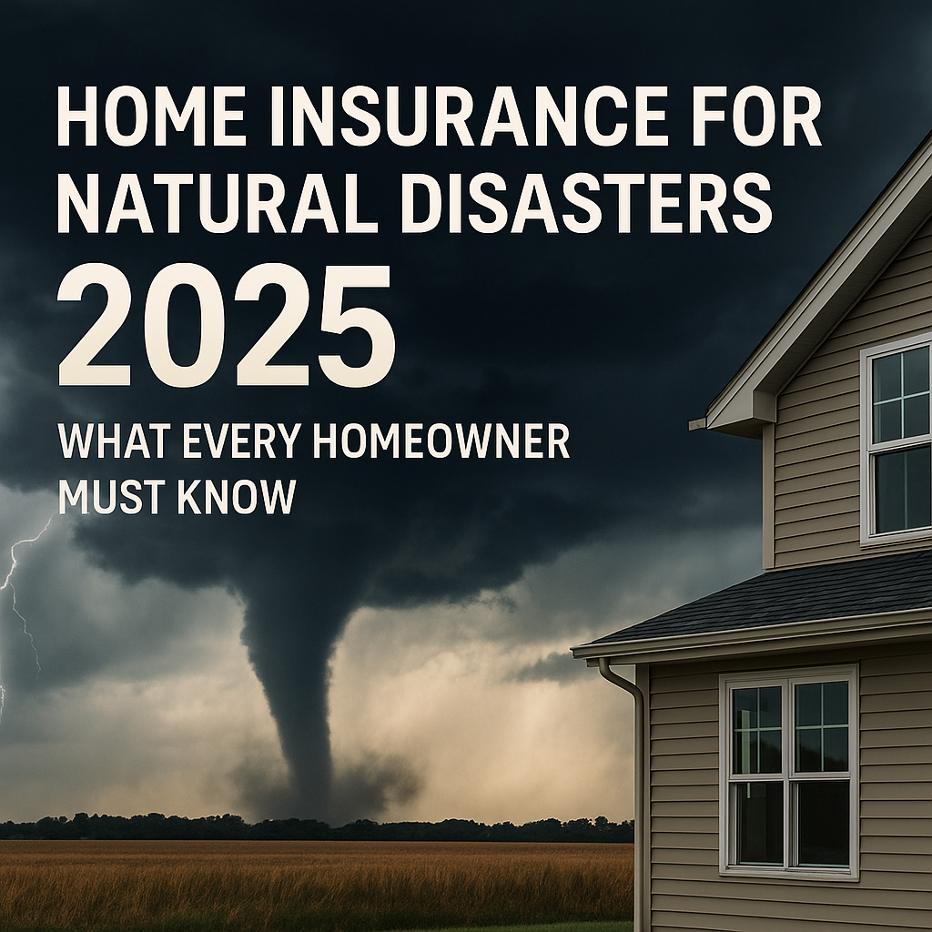 Home Insurance for Natural Disasters 2025