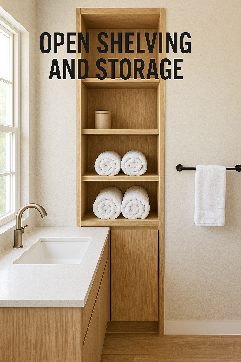 Open Shelving and Storage